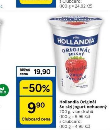 HOLLANDIA SELSK JOGURT