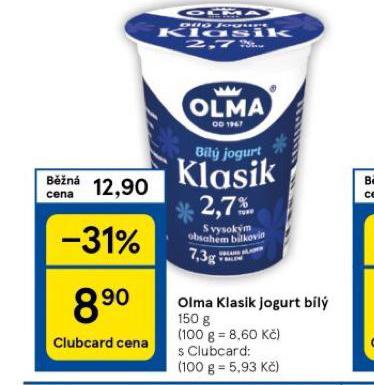 OLMA KLASIK JOGURT