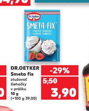 DR. OETKER SMETA FIX