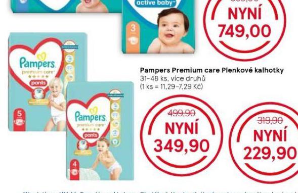 PAMPERS PLENKOV KALHOTKY