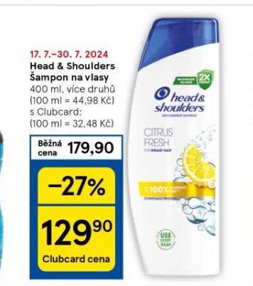 HEAD & SHOULDERS AMPON NA VLASY