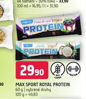 MAX SPORT ROYAL PROTEIN