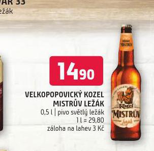 PIVO VELKOPOPOVICK KOZEL