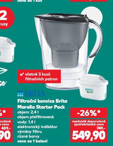 FILTRAN KONVICE BRITA MARELLA