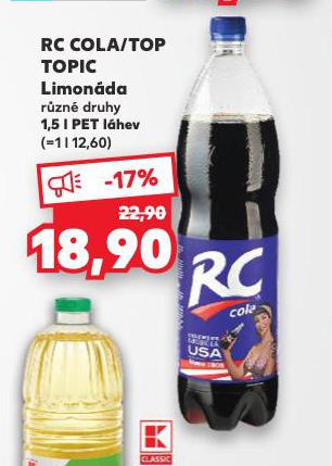 TOP TOPIC, RC COLA