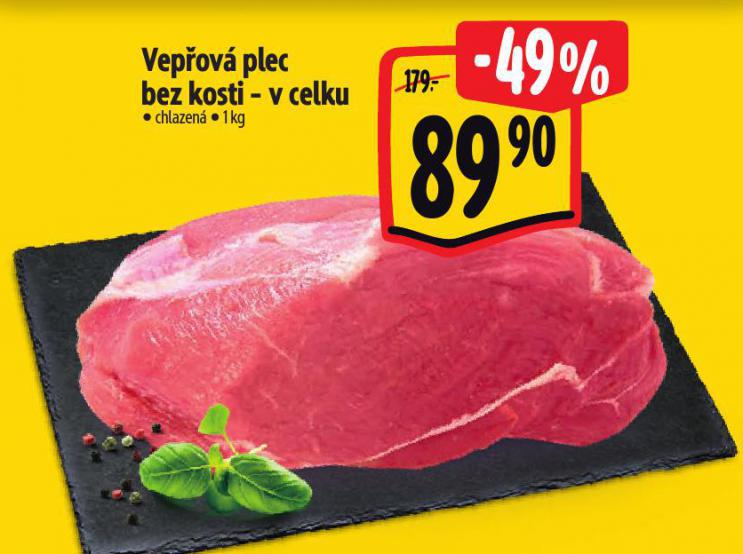 VEPOV PLEC BEZ KOSTI