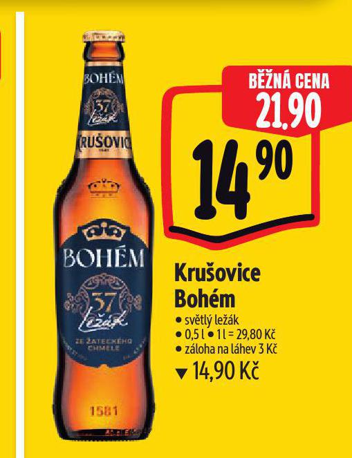 PIVO KRUOVICE BOHM