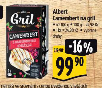 CAMEMBERT NA GRIL