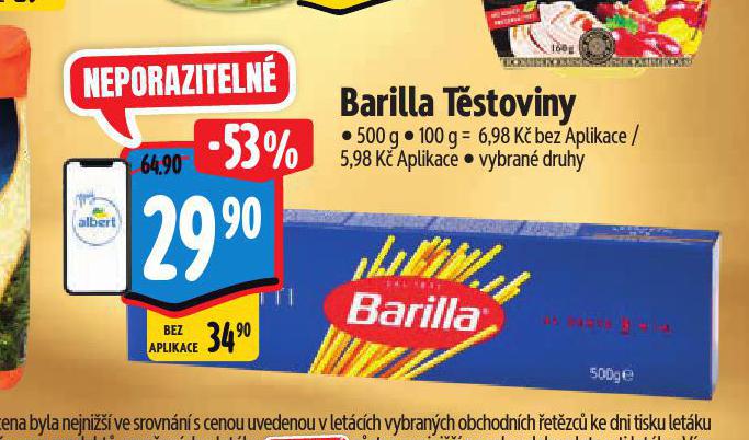 BARILLA TSTOVINY