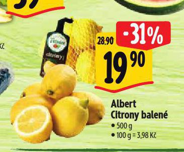 CITRONY BALEN