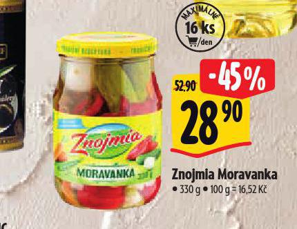 ZNOJMIA MORAVANKA