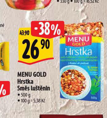 MENU GOLD HRSTKA SMS LUTNIN