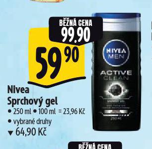 NIVEA SPRCHOV GEL