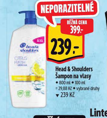 HEAD & SHOULDERS AMPON NA VLASY