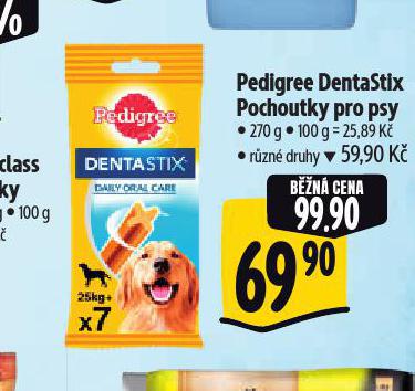 PEDIGREE DENTLN POCHOUTKY PRO PSY