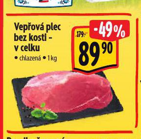 VEPOV PLEC BEZ KOSTI