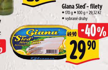 GIANA SLEOV FILETY