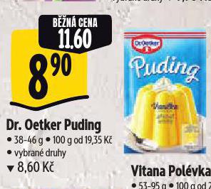 DR. OETKER PUDING