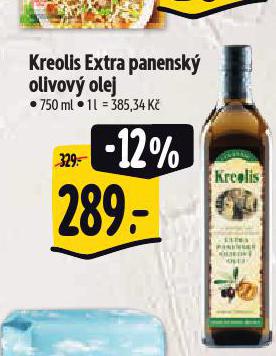 KREOLIS EXTRA PANENSK OLIVOV OLEJ