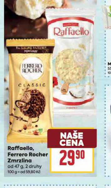 RAFFAELLO, FERRERO ROCHER ZMRZLINA