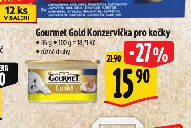 GOURMET GOLD KONZERVY PRO KOKY