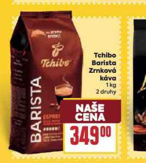 TCHIBO BARISTA ZRNKOV KVA