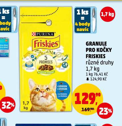 FRISKIES GRANULE PRO KOKY