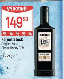 FERNET STOCK