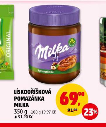 MILKA LSKOO͊KOV POMAZNKA