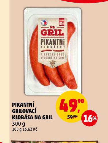 PIKANTN GRILOVAC KLOBSA