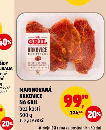 MARINOVAN KRKOVICE NA GRIL