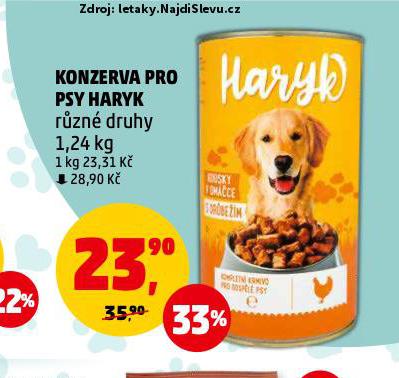 KONZERVA PRO PSY HARYK