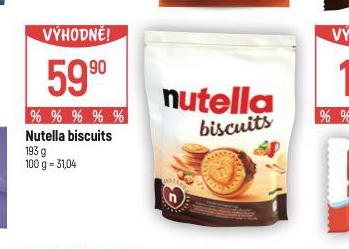 NUTELLA BISCUITS