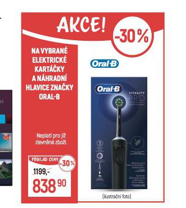 ELEKTRICK ZUBN KARTEK ORAL-B