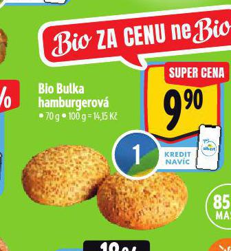 BIO HAMBURGEROV BULKA