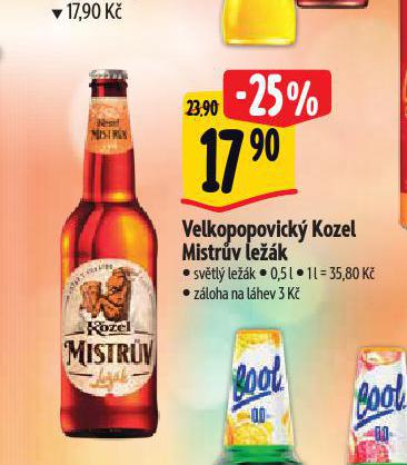 PIVO VELKOPOPOVICK KOZEL