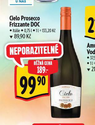 CIELO PROSECCO FRIZZANTE DOC