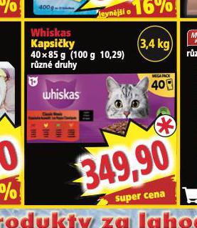 WHISKAS KAPSIKY PRO KOKY