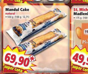 MANDUL CAKE NATURAL