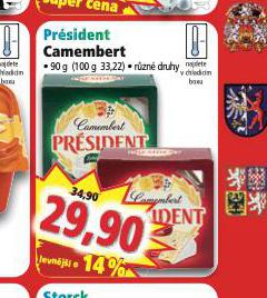 PRSIDENT CAMEMBERT