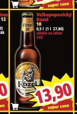 PIVO VELKOPOPOVICK KOZEL 10