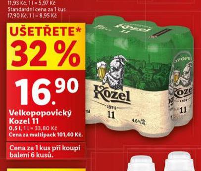 PIVO VELKOPOPOVICK KOZEL