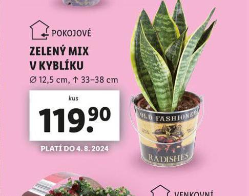 ZELEN MIX V KYBLKU