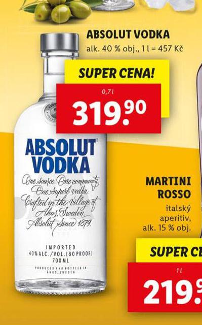 ABSOLUT VODKA