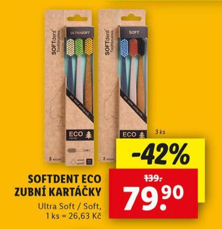 SOFTDENT ECO ZUBN KARTKY