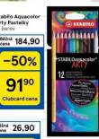 STABILO AQUACOLOR ARTY PASTELKY