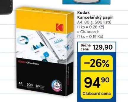 KODAK KANCELSK PAPR