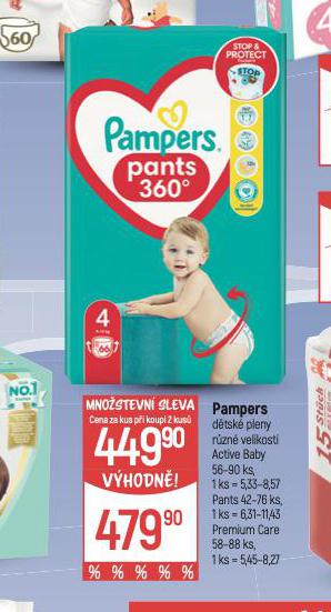 PAMPERS DTSK PLENKY