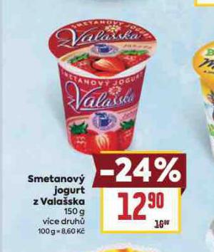 SMETANOV JOGURT Z VALASKA