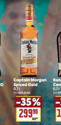 CAPTAIN MORGAN SPICED GOLD